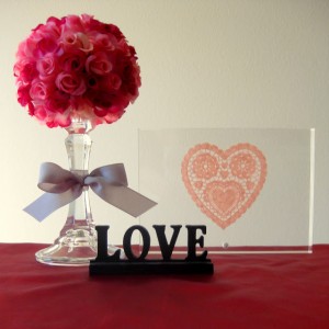 rose topiary from stay at home artist